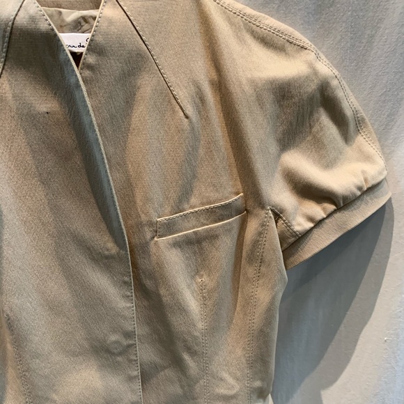 Oscar De La Renta Short Sleeved Wedding Jacket - Picture 8 of 9